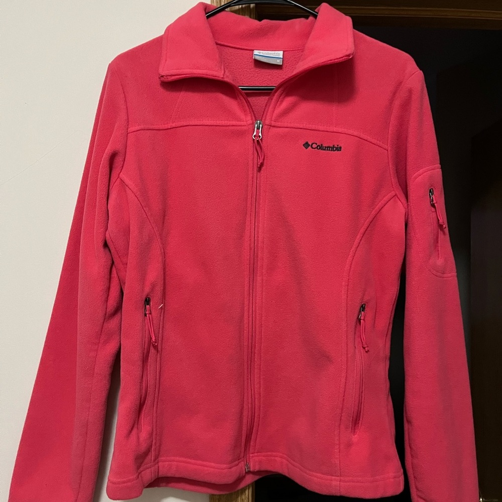 Columbia Pink Fleece Jacket